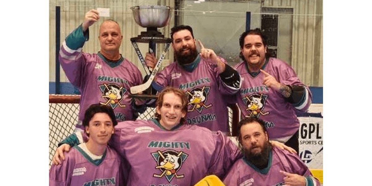 The Mighty Drunks Wicked Wrista Cup champions